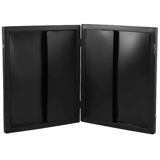 JAM Paper Black Two Pocket Snap Closure Portfolio 11" x 13"